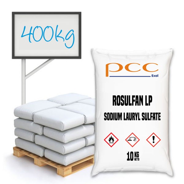 ROSULfan LP (Sodium Lauryl Sulfate, SLS) Alkylsulfat in Pulverform - Palette - PCC Exol